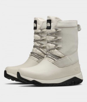 White Women's The North Face Yukiona Mid Winter Boots | IRELAND MFVC