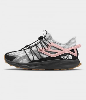 White / Black Women's The North Face Oxeye Tech Trail Running Shoes | DUBLIN GDMI