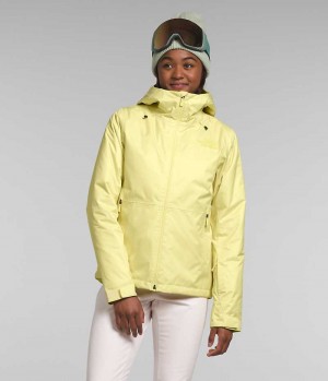 Yellow Women's The North Face Clementine Triclimate® Insulated Jacket | IRELAND NRBC