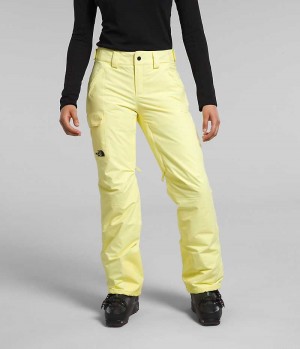 Yellow Women's The North Face Freedom Insulated Pants | DUBLIN YHVF