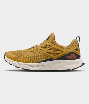 Yellow / Black Men's The North Face Oxeye Hiking Shoes | DUBLIN KGHD