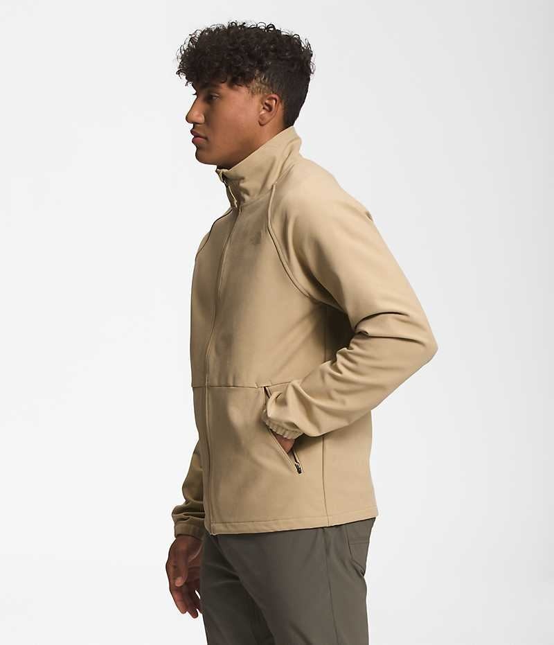 Beige Men's The North Face Camden Softshell Jacket | IRELAND UIZK