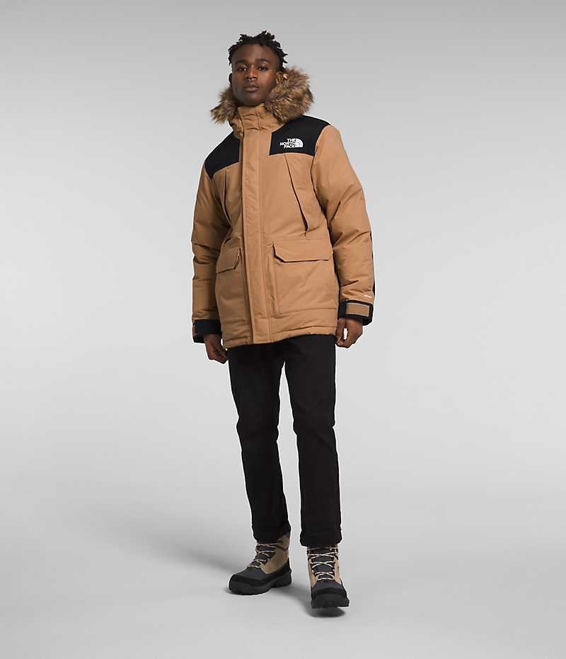 Beige Men's The North Face McMurdo Coat | DUBLIN DPVG