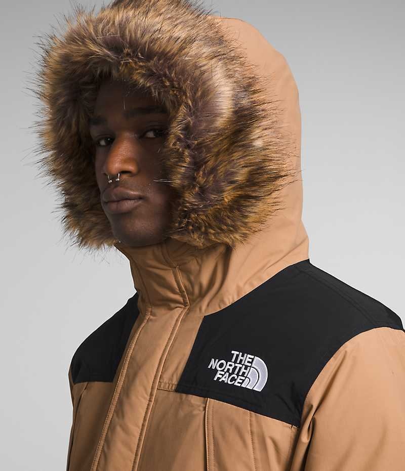 Beige Men's The North Face McMurdo Coat | DUBLIN DPVG