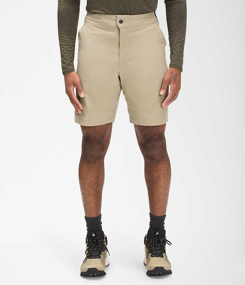 Beige Men\'s The North Face Paramount Active Shorts | IRELAND MSVT