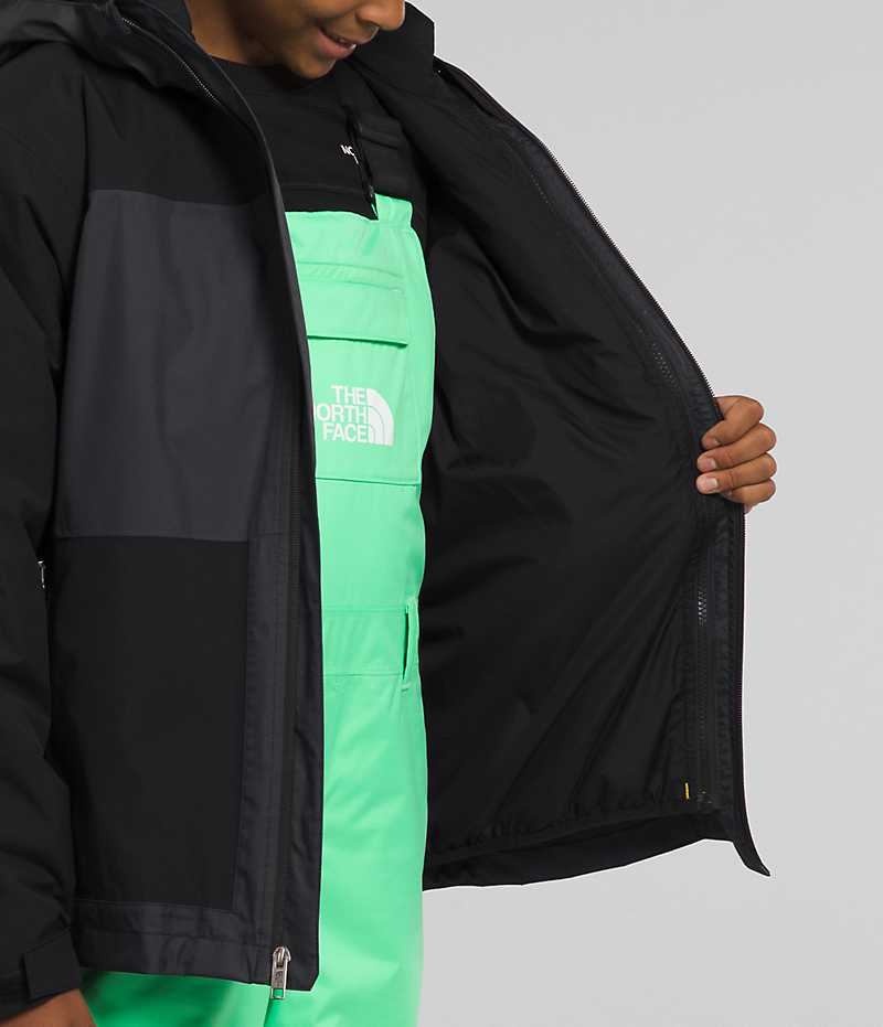 Black Boys' The North Face Freedom Triclimate® Insulated Jacket | IRELAND OTMQ