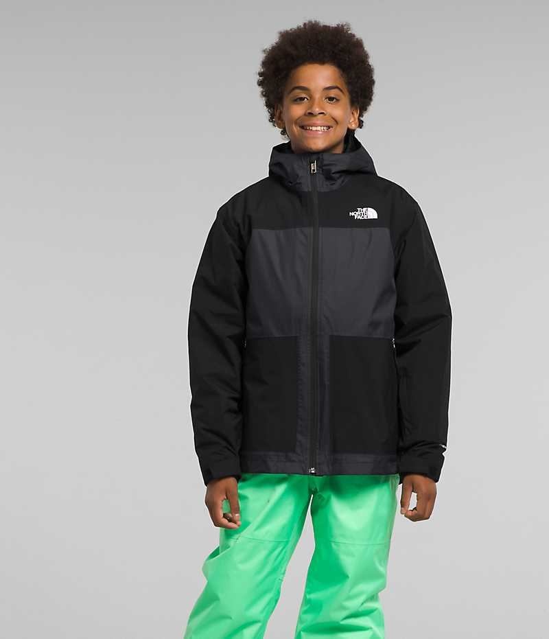 Black Boys\' The North Face Freedom Triclimate® Insulated Jacket | IRELAND OTMQ