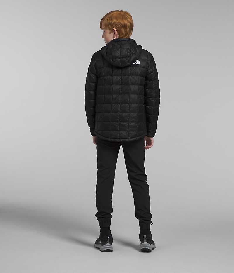 Black Boys' The North Face ThermoBall™ Hooded Puffer Jacket | DUBLIN FQHG