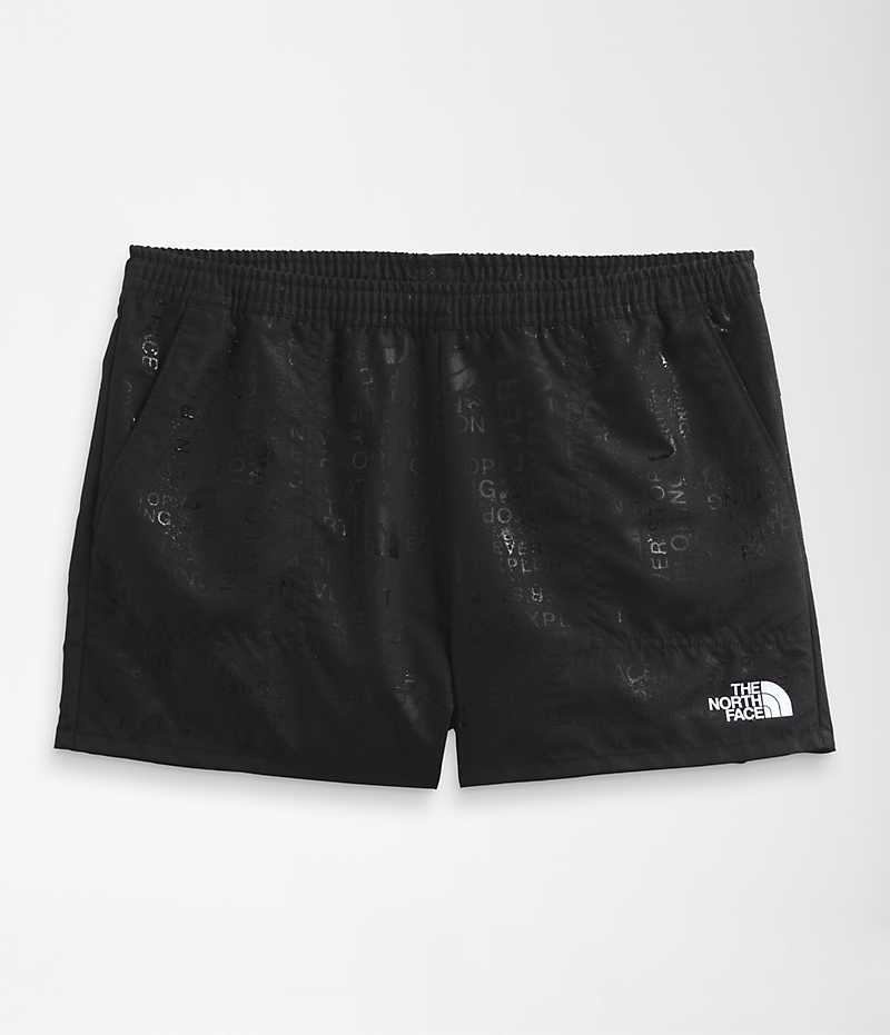 Black Girls'' The North Face Amphibious Class V Shorts | IRELAND FIBX