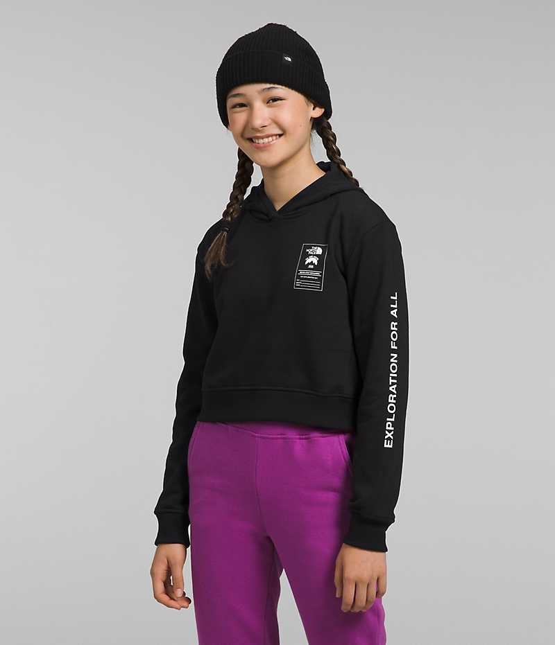 Black Girls\'\' The North Face Camp Fleece Pullover Hoodie | IRELAND DESV