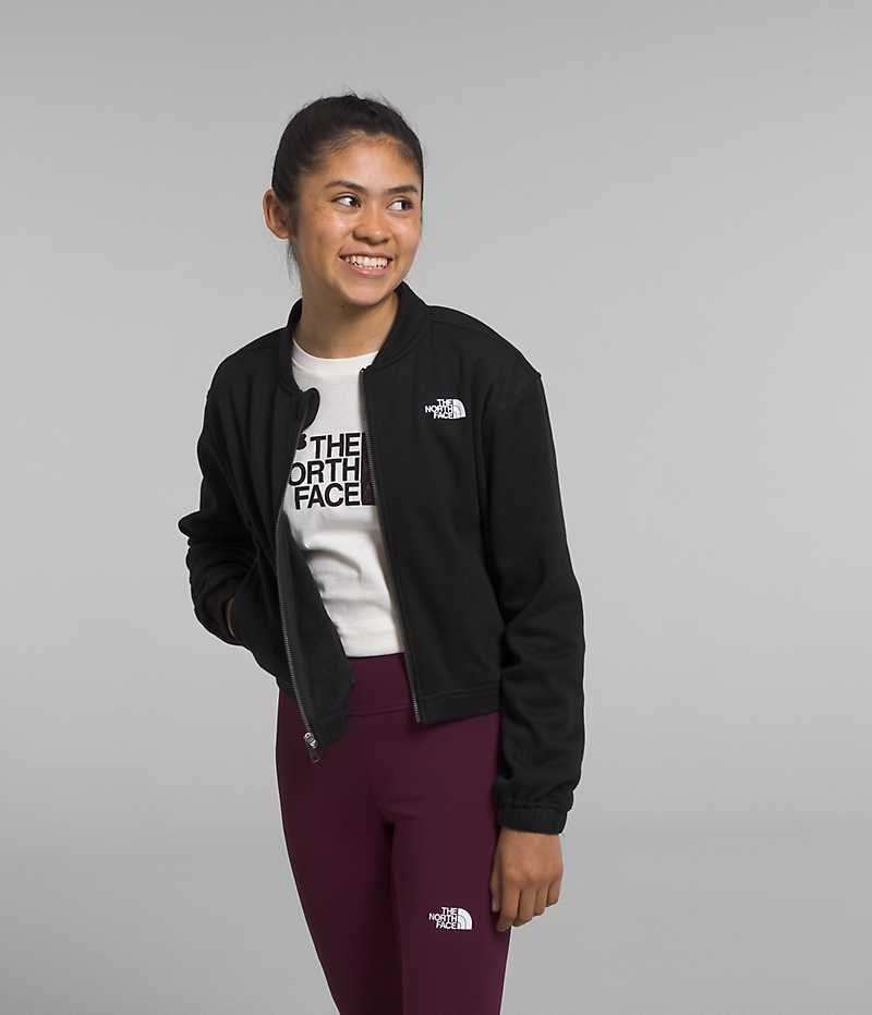 Black Girls\'\' The North Face Cozy Dream Full-Zip Fleece Jacket | IRELAND SAZX