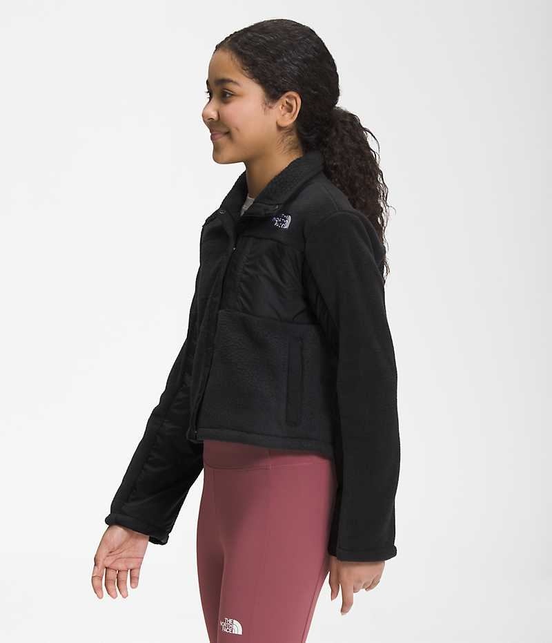 Black Girls'' The North Face Fleece Mashup Fleece Jacket | IRELAND OKFM