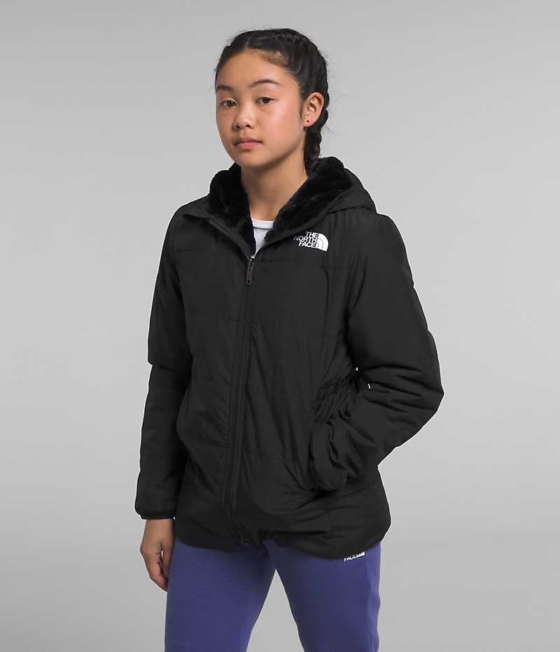 Black Girls\'\' The North Face Reversible Mossbud Coat | DUBLIN PBLH