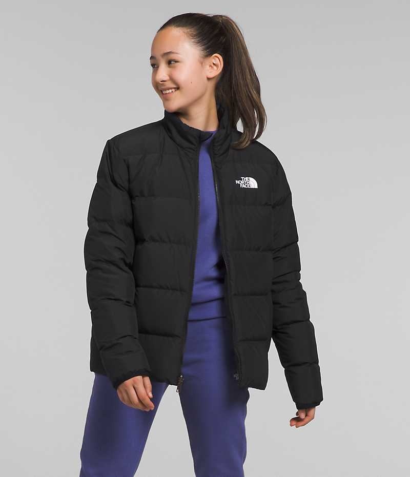 Black Girls\'\' The North Face Reversible North Puffer Jacket | IRELAND JVOC