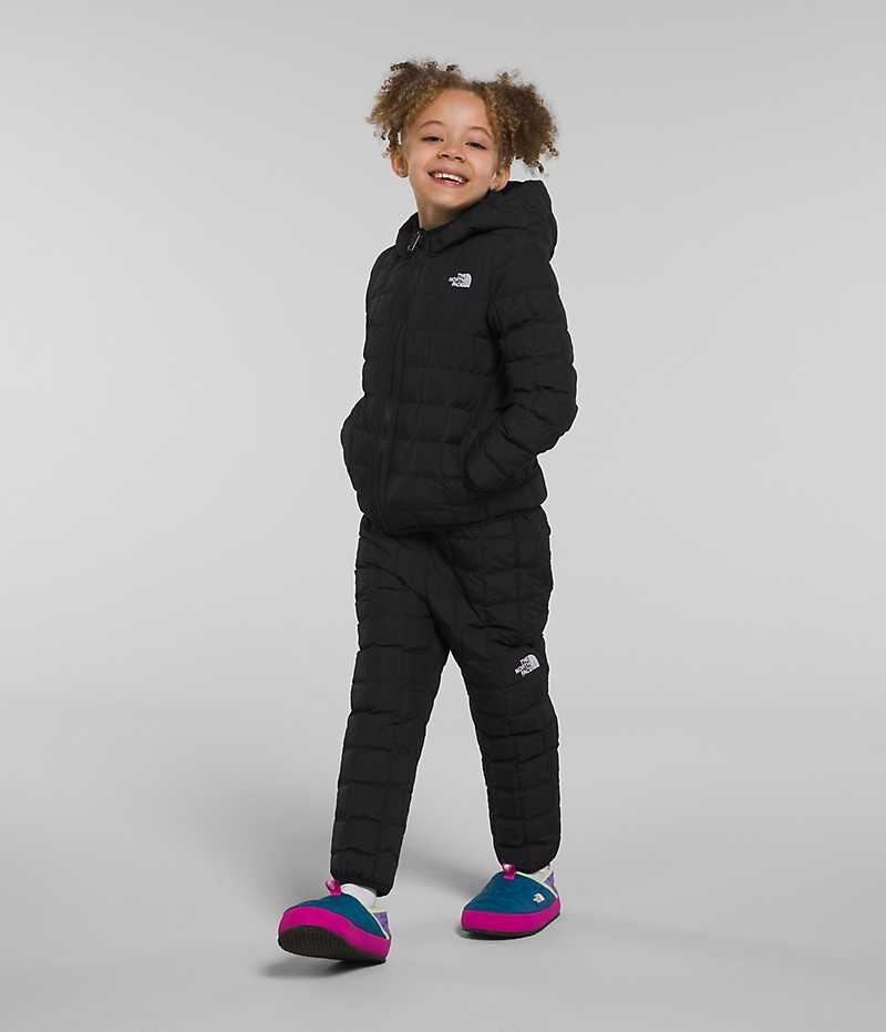 Black Girls\'\' The North Face Reversible ThermoBall™ Hooded Puffer Jacket | IRELAND HVSA