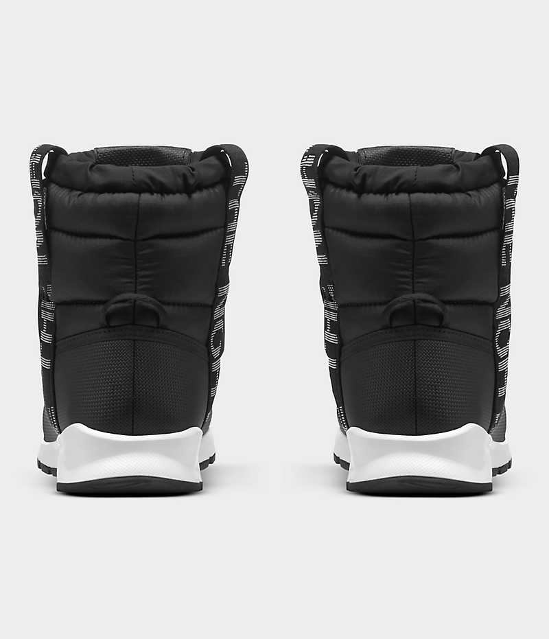 Black Girls'' The North Face ThermoBall™ Pull-On Waterproof Winter Boots | DUBLIN KEOJ