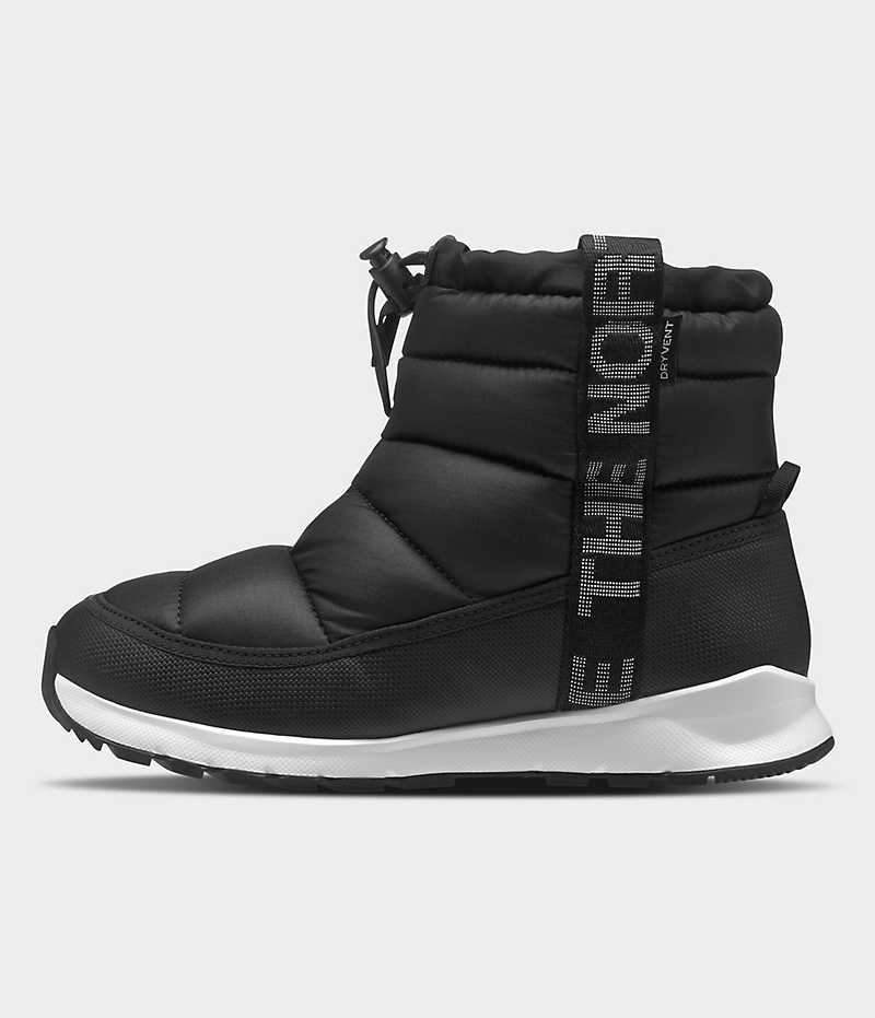 Black Girls\'\' The North Face ThermoBall™ Pull-On Waterproof Winter Boots | DUBLIN KEOJ