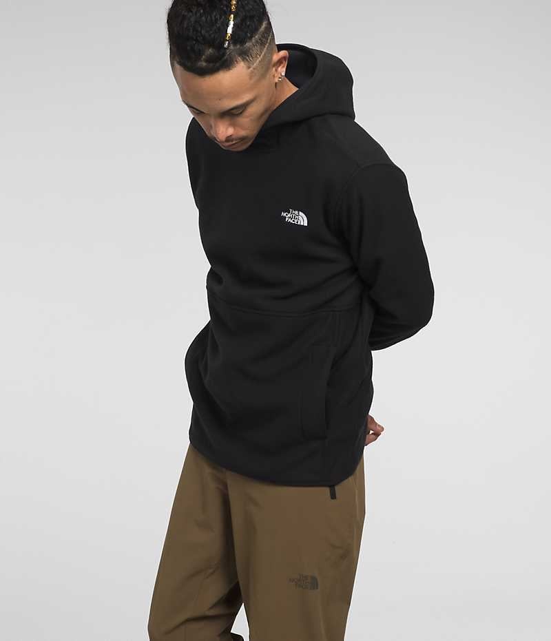 Black Men's The North Face Alpine Polartec® 100 Pullover | DUBLIN ZXMD