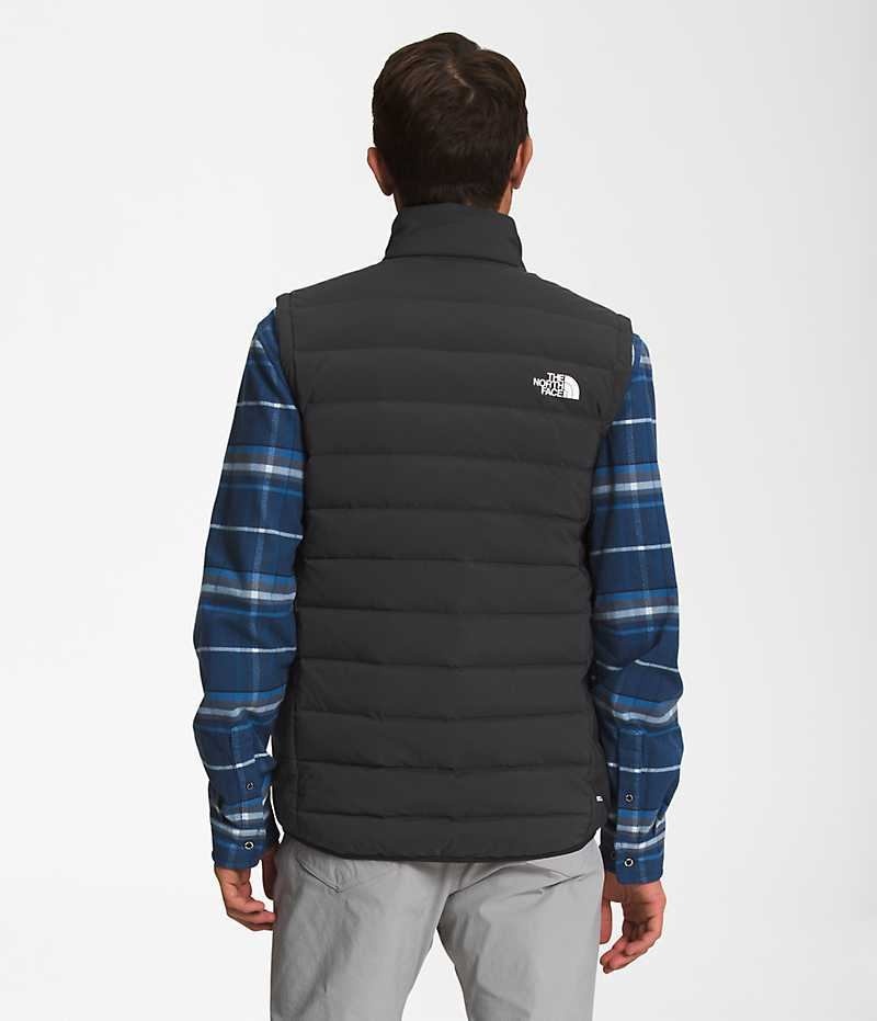 Black Men's The North Face Belleview Stretch Down Vest | IRELAND GSRF