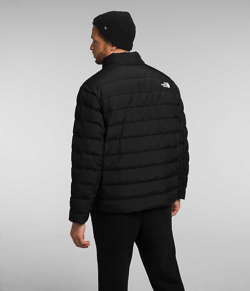 Black Men's The North Face Big Aconcagua 3 Puffer Jacket | DUBLIN IPJG