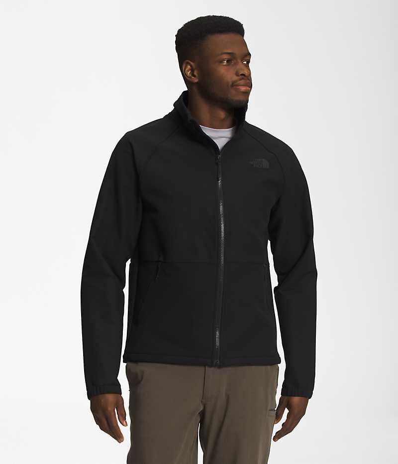 Black Men\'s The North Face Camden Softshell Jacket | IRELAND IMXT