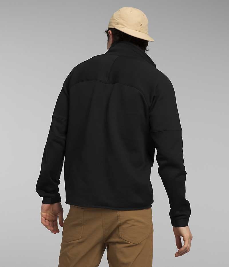 Black Men's The North Face Canyonlands High Altitude ½-Zip Pullover | IRELAND TYIN