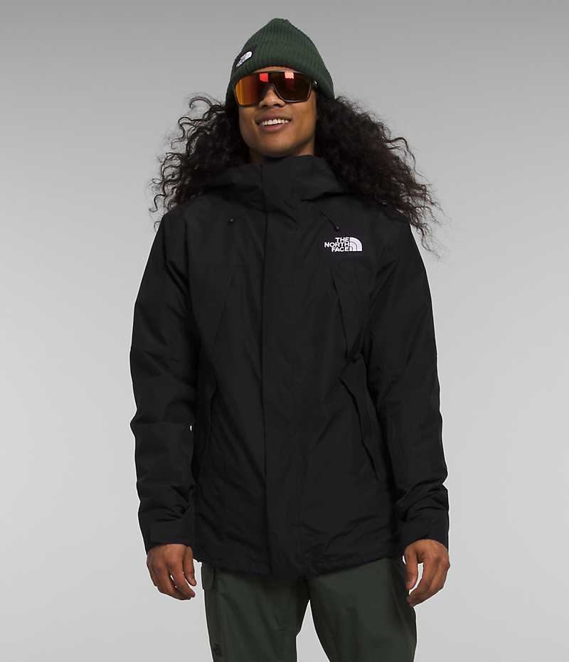 Black Men\'s The North Face Clement Triclimate® Insulated Jacket | DUBLIN LOIS