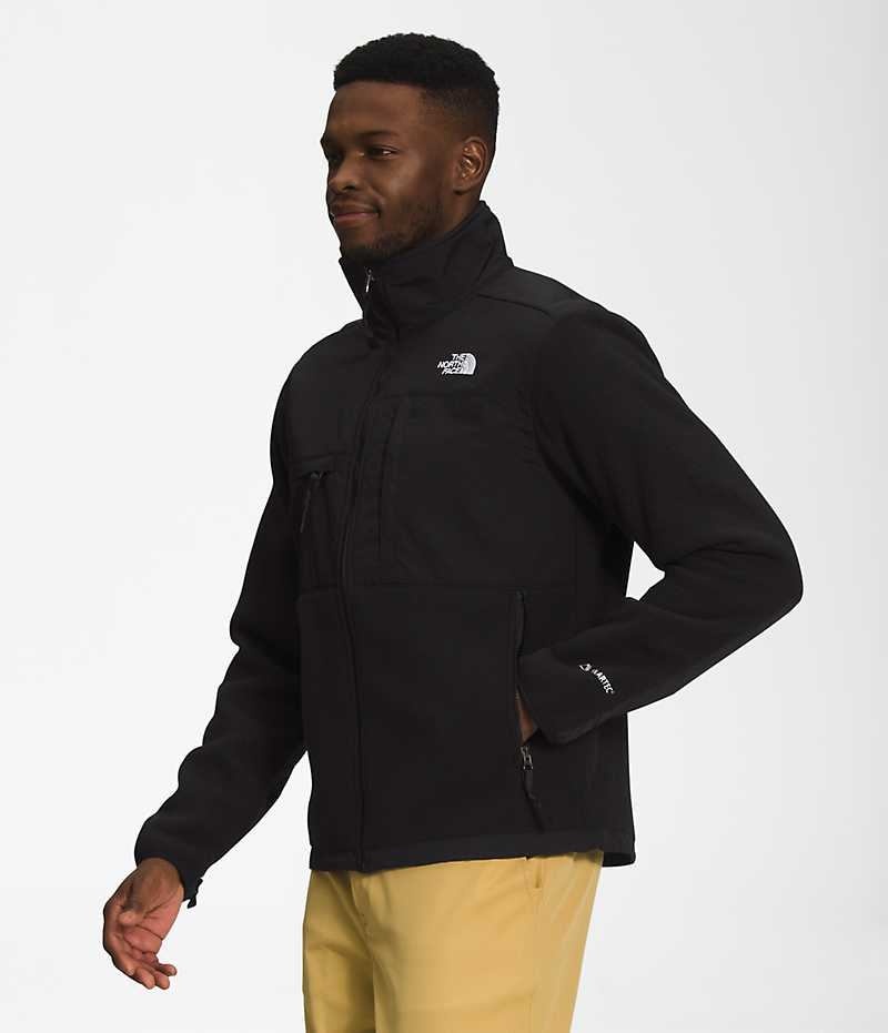 Black Men's The North Face Denali Fleece Jacket | IRELAND CJLN