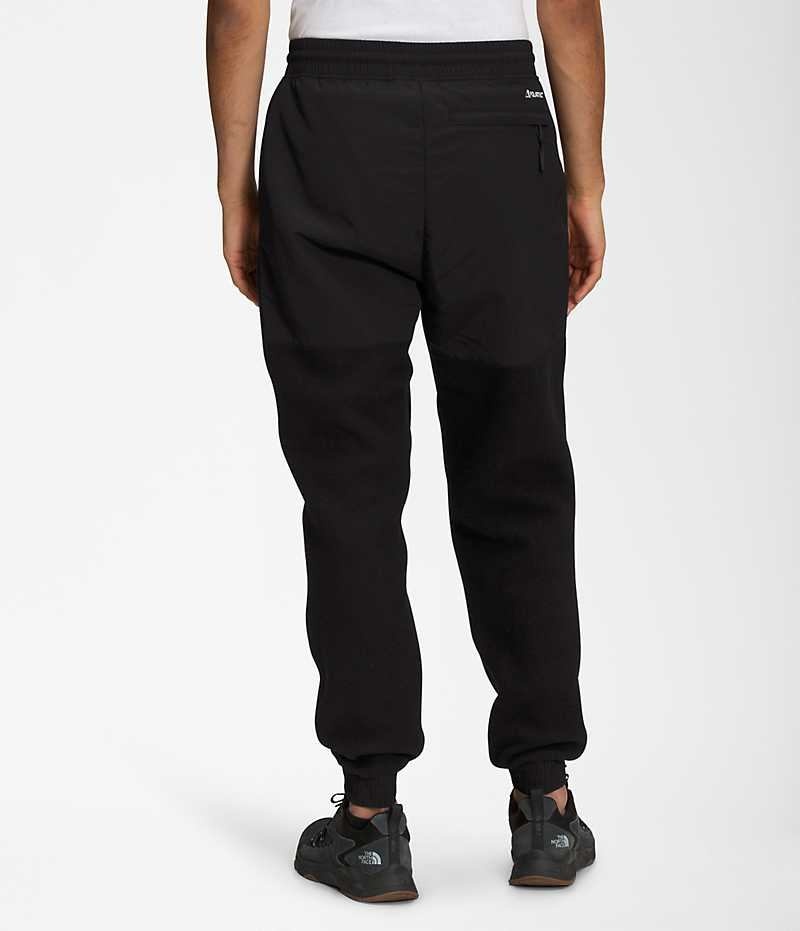 Black Men's The North Face Denali Fleece Pants | DUBLIN QFVN