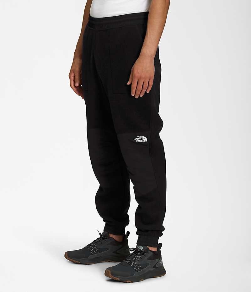 Black Men's The North Face Denali Fleece Pants | DUBLIN QFVN