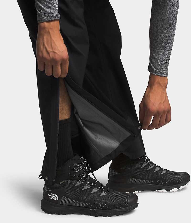 Black Men's The North Face Dryzzle FUTURELIGHT™ Full-Zip Rain Pants | IRELAND PIUY