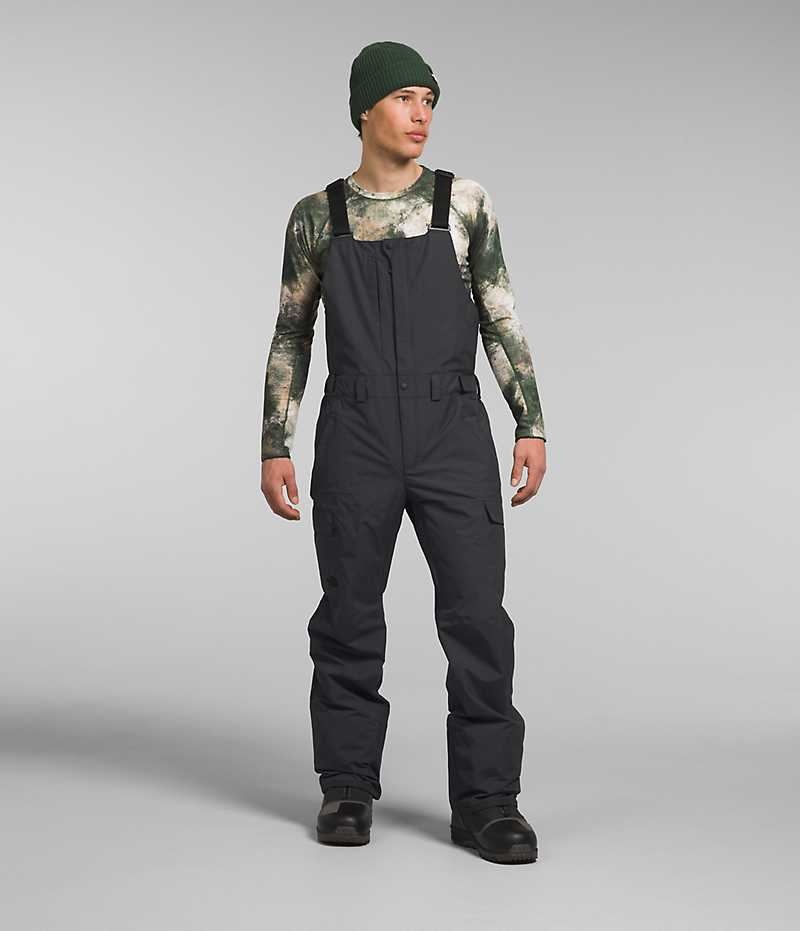 Black Men\'s The North Face Freedom Bib Pants | IRELAND GOVP