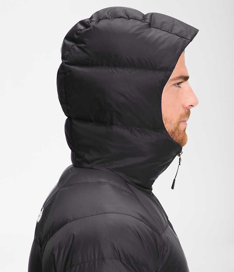 Black Men's The North Face Hydrenalite™ Hoodie Puffer Jacket | DUBLIN EFZU