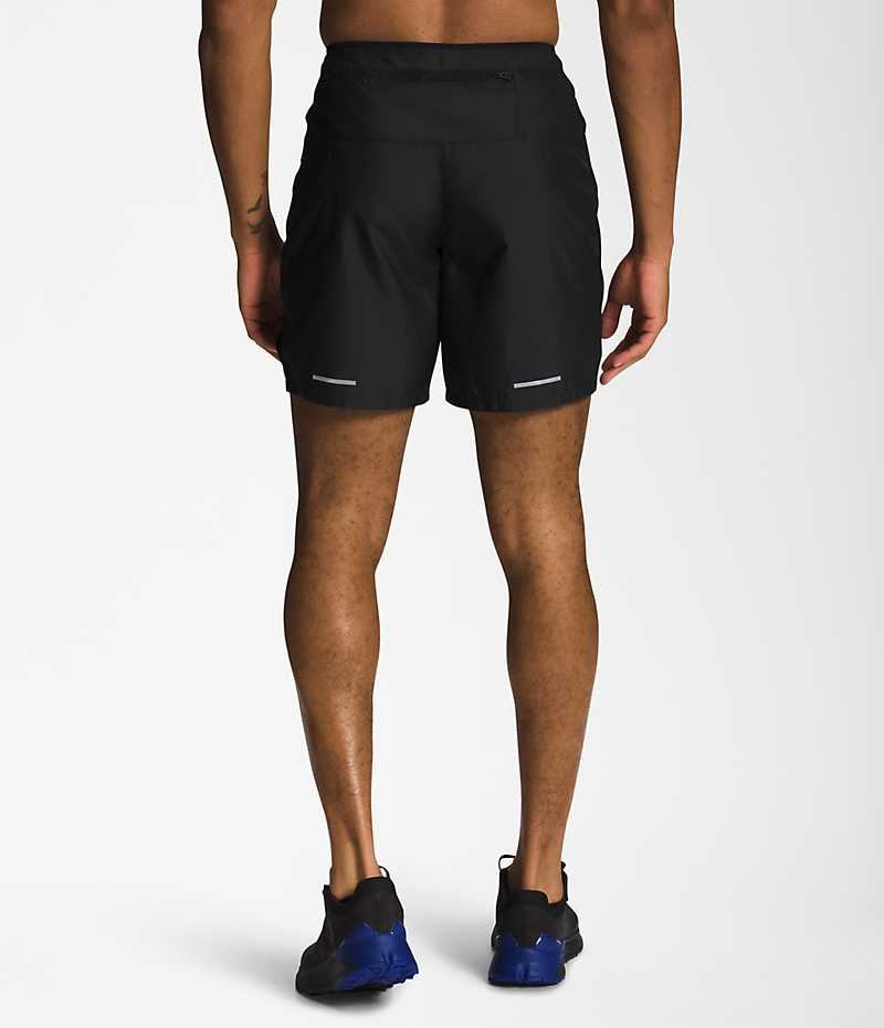 Black Men's The North Face Limitless Run Shorts | IRELAND KXFB