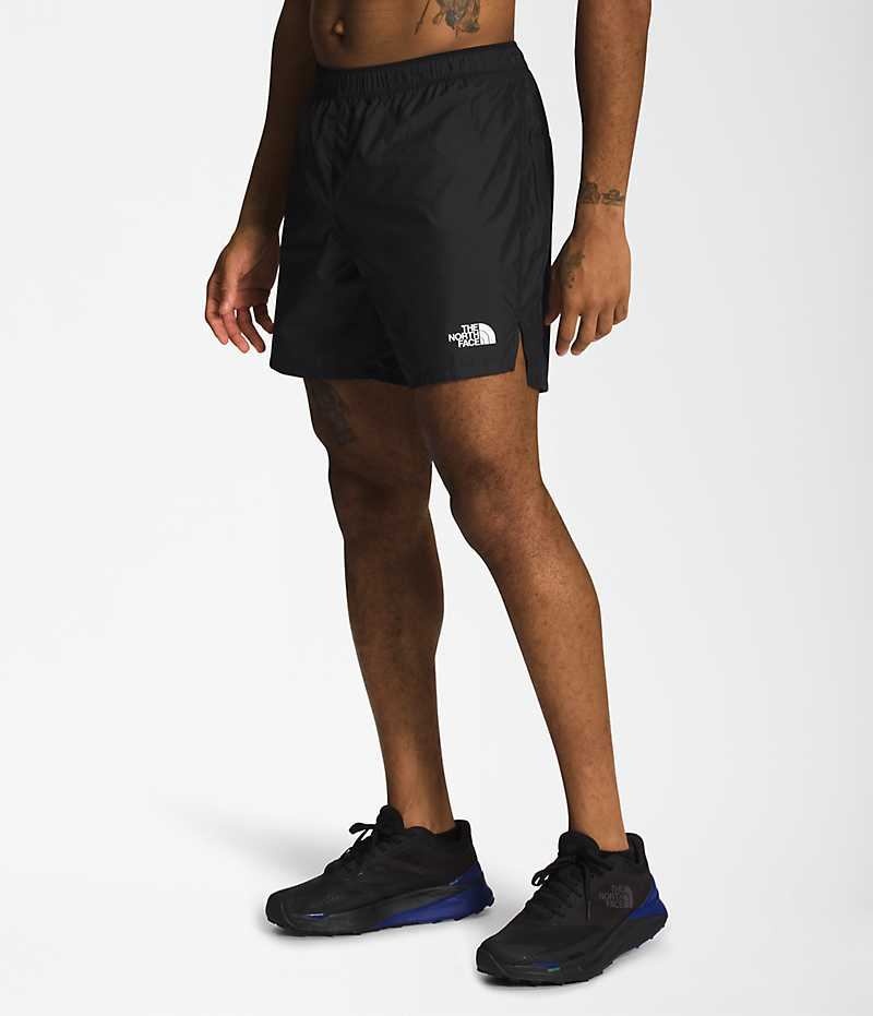 Black Men's The North Face Limitless Run Shorts | IRELAND KXFB