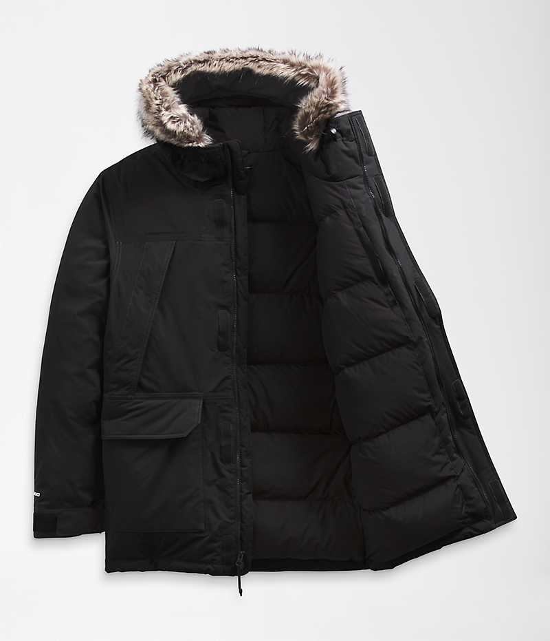 Black Men's The North Face McMurdo Coat | IRELAND COKI