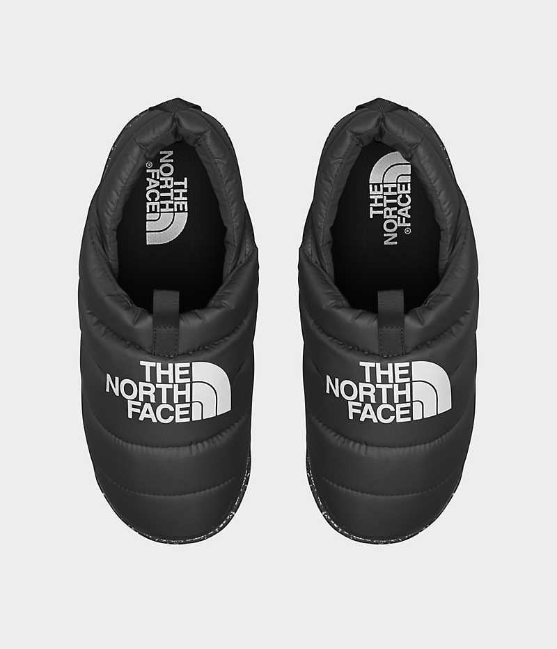 Black Men's The North Face Nuptse Mules | IRELAND XLDV