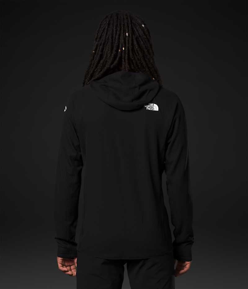 Black Men's The North Face Summit Series FUTUREFLEECE™ Full-Zip Hoodie Fleece Jacket | IRELAND SANU