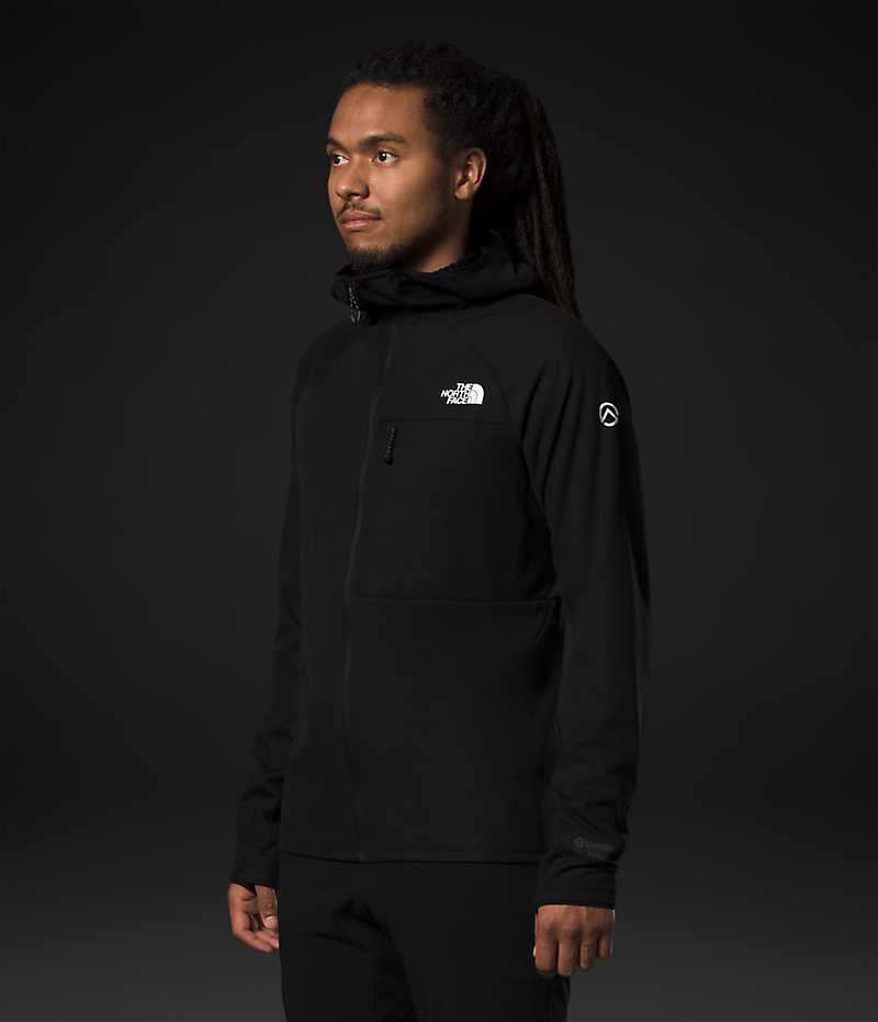 Black Men's The North Face Summit Series FUTUREFLEECE™ Full-Zip Hoodie Fleece Jacket | IRELAND SANU