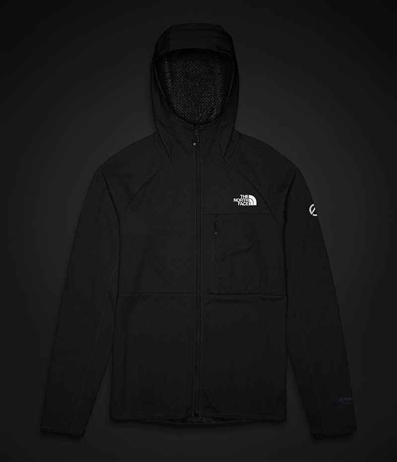 Black Men's The North Face Summit Series FUTUREFLEECE™ Full-Zip Hoodie Fleece Jacket | IRELAND SANU