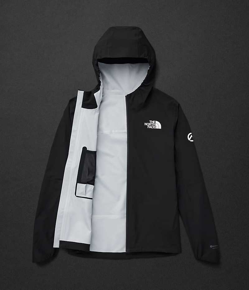 Black Men's The North Face Summit Series Superior FUTURELIGHT™ Rain Jacket | IRELAND OZIF