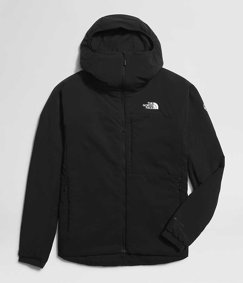 Black Men's The North Face Summit Series Casaval Hooded Jacket | DUBLIN KLGQ