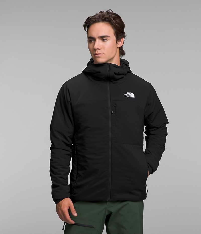 Black Men\'s The North Face Summit Series Casaval Hooded Jacket | DUBLIN KLGQ