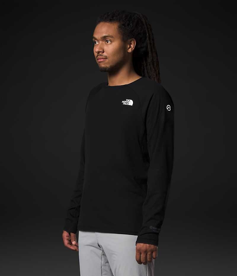 Black Men's The North Face Summit Series FUTUREFLEECE™ Crew Pullover | DUBLIN LJYZ