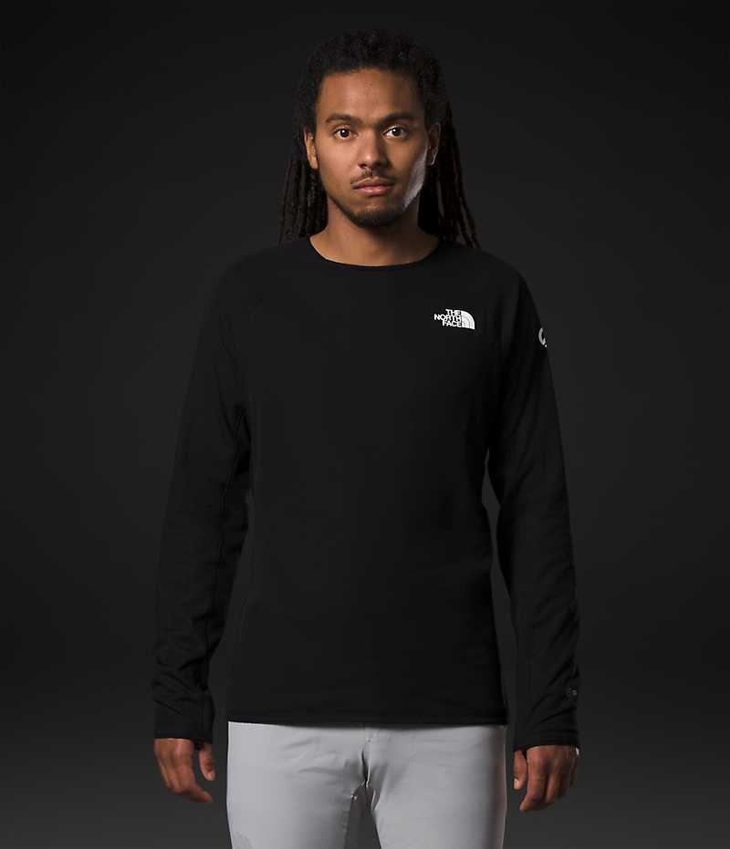 Black Men\'s The North Face Summit Series FUTUREFLEECE™ Crew Pullover | DUBLIN LJYZ