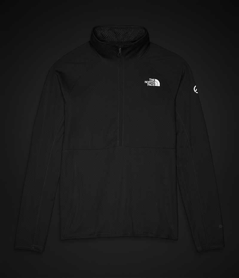 Black Men's The North Face Summit Series FUTUREFLEECE™ LT ½-Zip Pullover | IRELAND HOLS