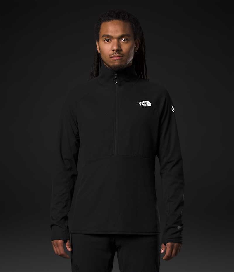 Black Men\'s The North Face Summit Series FUTUREFLEECE™ LT ½-Zip Pullover | IRELAND HOLS