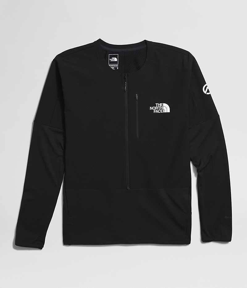 Black Men's The North Face Summit Series Altimetro ¾-Zip Top Sweatshirt | IRELAND BYWE