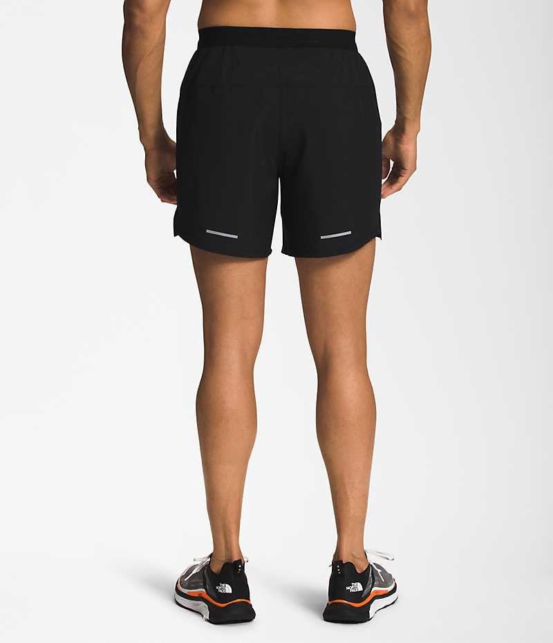 Black Men's The North Face Sunriser 2-in-1 Shorts | IRELAND CWUI