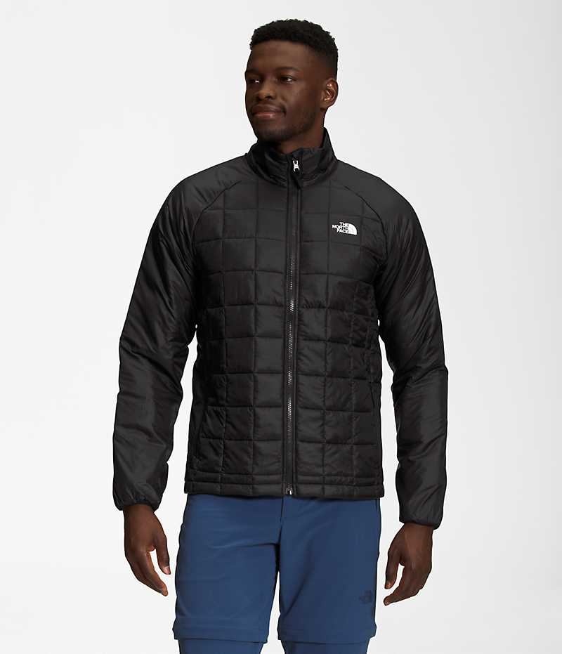 Black Men's The North Face ThermoBall™ Eco Triclimate® Insulated Jacket | IRELAND IYEB